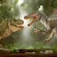 Illustration for article titled These Ferocious Dinosaur Wallpapers Will Rampage on Your Desktop